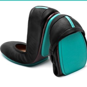 Tieks Black Flats